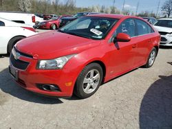 Chevrolet salvage cars for sale: 2012 Chevrolet Cruze LT