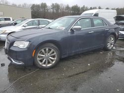 Salvage cars for sale at Exeter, RI auction: 2015 Chrysler 300C Platinum