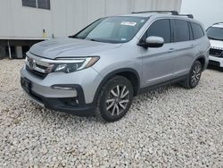 Salvage cars for sale from Copart Temple, TX: 2022 Honda Pilot EXL