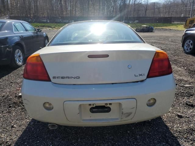 2001 Chrysler Sebring LXI