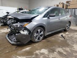 Salvage cars for sale from Copart Elgin, IL: 2021 Nissan Leaf SV Plus
