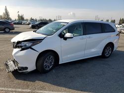 Carros salvage a la venta en subasta: 2024 Toyota Sienna LE