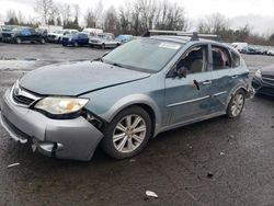 Salvage cars for sale at Portland, OR auction: 2009 Subaru Impreza Outback Sport