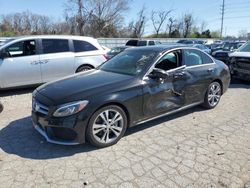 Salvage cars for sale at Cahokia Heights, IL auction: 2017 Mercedes-Benz C 300 4matic