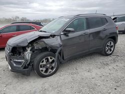 Salvage cars for sale from Copart Cahokia Heights, IL: 2017 Jeep Compass Limited