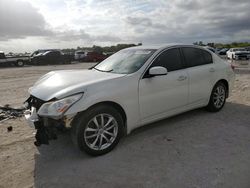 Salvage cars for sale from Copart West Palm Beach, FL: 2008 Infiniti G35