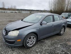 Volkswagen salvage cars for sale: 2007 Volkswagen Jetta Wolfsburg