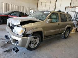 Infiniti QX4 salvage cars for sale: 2003 Infiniti QX4