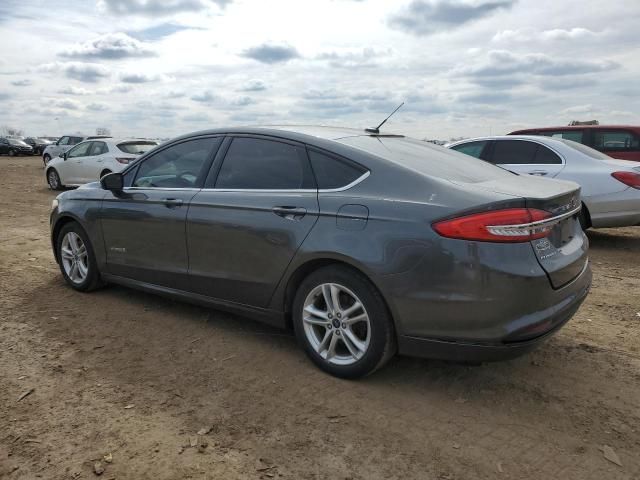 2018 Ford Fusion S Hybrid