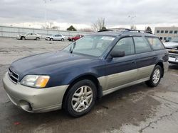 Subaru Legacy Outback salvage cars for sale: 2000 Subaru Legacy Outback