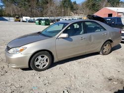 Toyota Camry salvage cars for sale: 2003 Toyota Camry LE