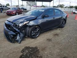 KIA salvage cars for sale: 2021 KIA Forte GT Line