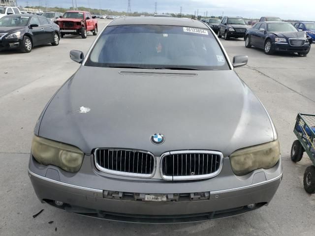 2003 BMW 745 LI