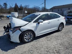 Salvage cars for sale at York Haven, PA auction: 2022 Toyota Corolla LE