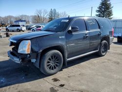 GMC Yukon Hybrid salvage cars for sale: 2009 GMC Yukon Hybrid