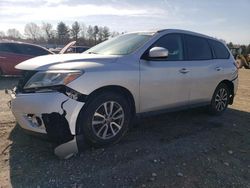 Salvage cars for sale at Finksburg, MD auction: 2014 Nissan Pathfinder S