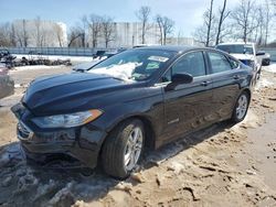 Salvage cars for sale from Copart Central Square, NY: 2018 Ford Fusion SE Hybrid