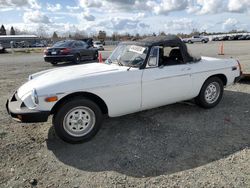 Salvage cars for sale from Copart Antelope, CA: 1977 MG MGB