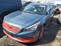 Salvage cars for sale at Martinez, CA auction: 2016 Hyundai Sonata SE