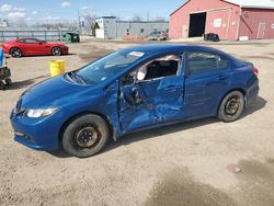 Salvage cars for sale from Copart London, ON: 2014 Honda Civic LX