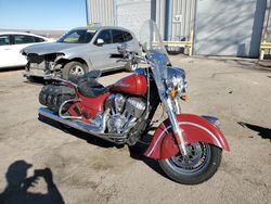 Salvage Motorcycles with No Bids Yet For Sale at auction: 2015 Indian Motorcycle Co. Chief Classic