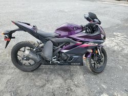 Salvage cars for sale from Copart Grantville, PA: 2023 Yamaha YZFR3 A