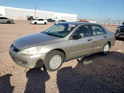 2007 Honda Accord Value en venta en Phoenix, AZ