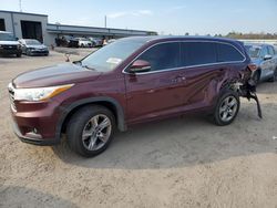 Salvage cars for sale at Harleyville, SC auction: 2016 Toyota Highlander Limited