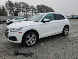 Salvage cars for sale from Copart Loganville, GA: 2018 Audi Q5 Premium Plus
