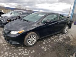 Salvage cars for sale at Chambersburg, PA auction: 2012 Honda Civic EX