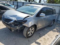 Salvage cars for sale from Copart Riverview, FL: 2011 Toyota Sienna LE