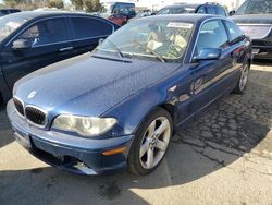 BMW salvage cars for sale: 2004 BMW 325 CI