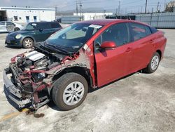 Salvage cars for sale at Sun Valley, CA auction: 2018 Toyota Prius