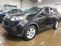 Salvage cars for sale at Elgin, IL auction: 2018 KIA Sportage LX