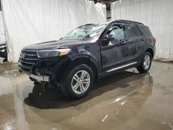 Salvage cars for sale from Copart Central Square, NY: 2023 Ford Explorer XLT