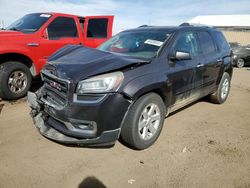 Salvage cars for sale from Copart -no: 2016 GMC Acadia SLE