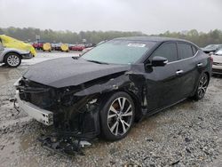 Salvage cars for sale at Ellenwood, GA auction: 2017 Nissan Maxima 3.5S