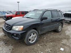 Salvage cars for sale from Copart Indianapolis, IN: 2006 Toyota Highlander Limited