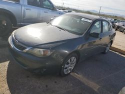 Salvage cars for sale at Tucson, AZ auction: 2009 Subaru Impreza 2.5I