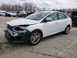 Ford Focus SE salvage cars for sale: 2018 Ford Focus SE