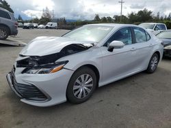 Salvage cars for sale from Copart San Martin, CA: 2024 Toyota Camry LE