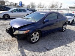 Salvage cars for sale from Copart Walton, KY: 2007 Honda Civic EX