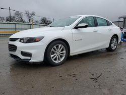 Chevrolet salvage cars for sale: 2016 Chevrolet Malibu LT