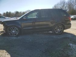 Salvage cars for sale at North Billerica, MA auction: 2019 Ford Explorer Sport
