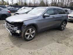 Salvage cars for sale at Waldorf, MD auction: 2019 Mercedes-Benz GLC 300 4matic