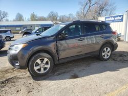 Salvage cars for sale from Copart Wichita, KS: 2014 Toyota Rav4 XLE