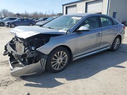 Salvage cars for sale from Copart Duryea, PA: 2015 Hyundai Sonata Sport