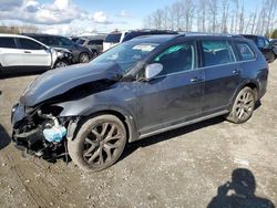 Salvage cars for sale at Arlington, WA auction: 2017 Volkswagen Golf Alltrack S