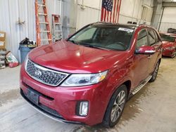 Salvage cars for sale from Copart Mcfarland, WI: 2014 KIA Sorento SX