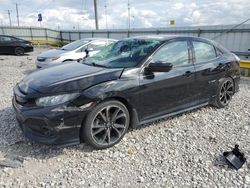 Honda salvage cars for sale: 2019 Honda Civic Sport